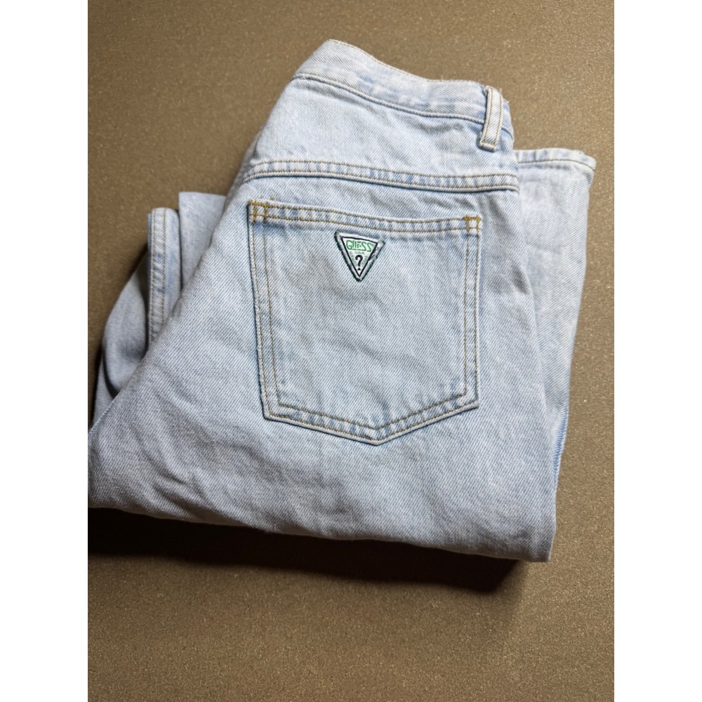 Vintage Guess Jeans Georges Marciano Light Wash Denim Made in USA 34 Mens 10075
